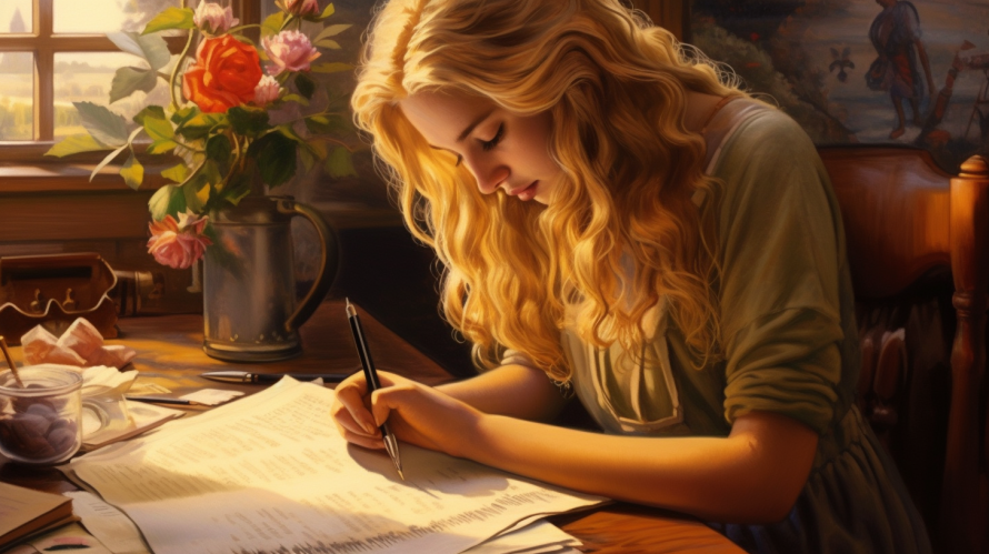 write a letter 